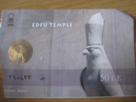 000 Edfu entreeticket