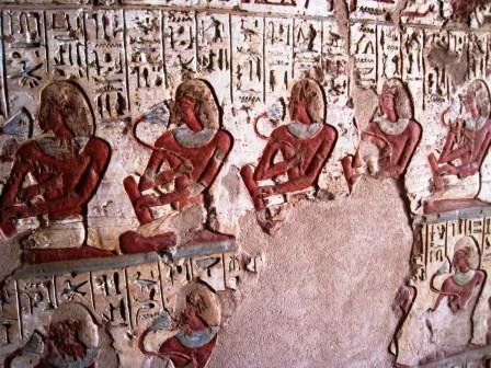 22 El-Kab tombe van Setau