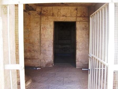 056 Kalabsha de rotstempel Beit el Wali
