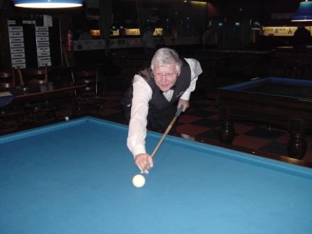 Bertus van der Molen in actie