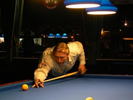Roy van Beek in actie