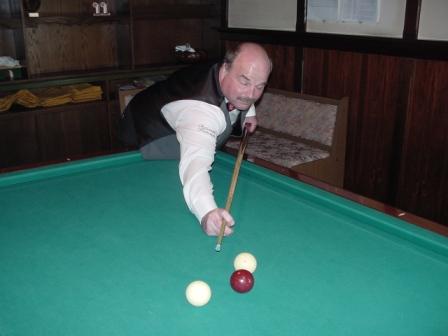 Alfred Diepeveen in actie