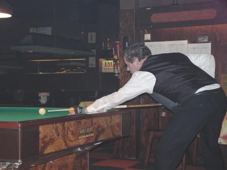 Herman Hofstede in actie