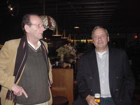 Herman Hofstede met Arie Tolman