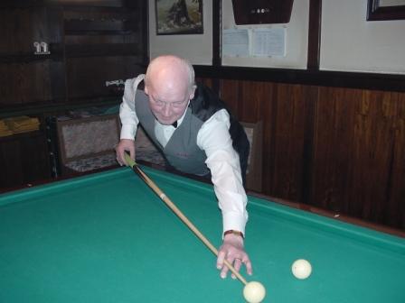 Marinus Kleinsman in actie