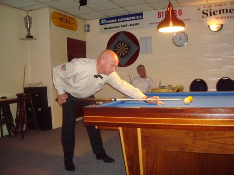 Theo in actie
