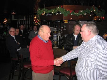 Met de felicitaties van de voorzitter