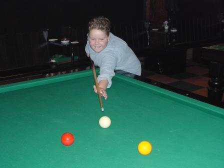 15 Drost junior in actie