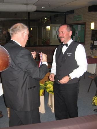 05 Uitreiking van de kampioensmedaille