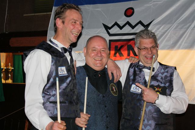 Henk, Jildo en Koos