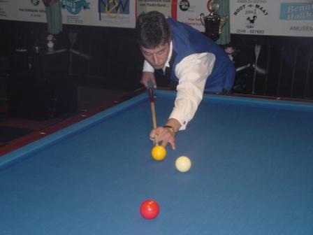 19 Martin Ros in actie