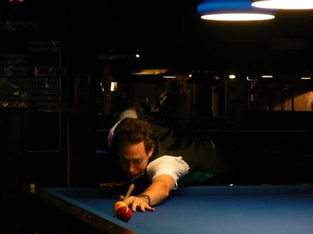 Mark Oude Alink in actie