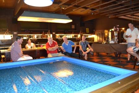 22 De spelers wachten af