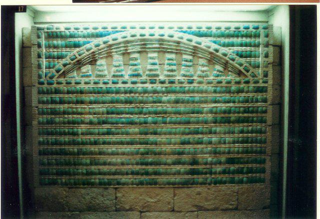 12.Faiance uit het Zuidgraf van Djoser museum Cairo