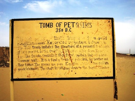1 Tombe van Petrosiris
