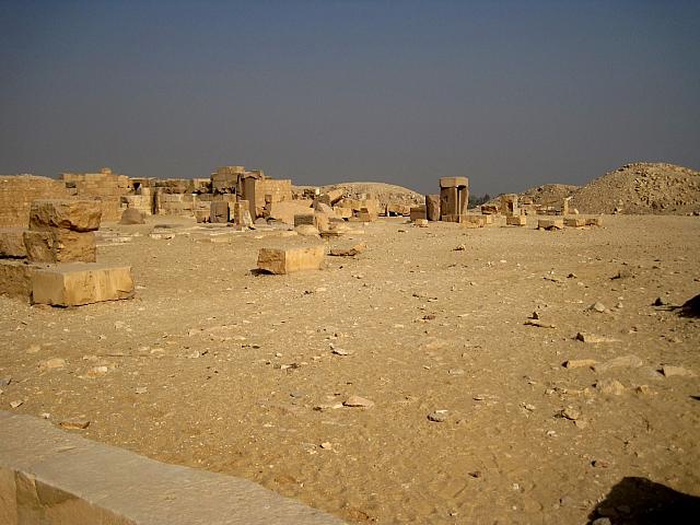 Piramide bij de piramide van Pepi I