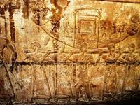 018 Edfu tempel binnenplaats