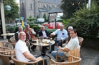 Buiten was t ook gezellig