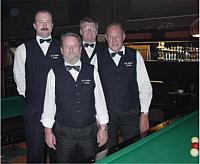 2002 BC Stokkers 3 met vlnr Peter, Willem, Willem en Anton