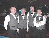 2003 Willemsen Diensverlening met vlnr Theo, Hans, Bertus en Wim