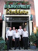 2008 BC Stokkers 10 met vlnr Anton, Henry Willem, Willem en Jan