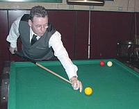 Bennie Kiel in actie