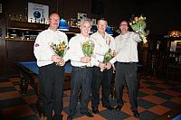 Kampioenen vlnr Xander Eric Willem en ben