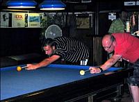 John en Jeroen aan de trekstoot