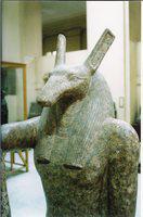 209. Detail van Beeld Ramses III Seth