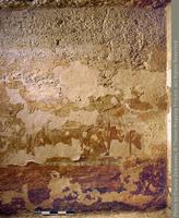 Hathor koe in boot met Ramses II