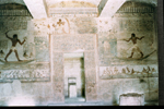 Achterwand in het graf van Khnumhotep